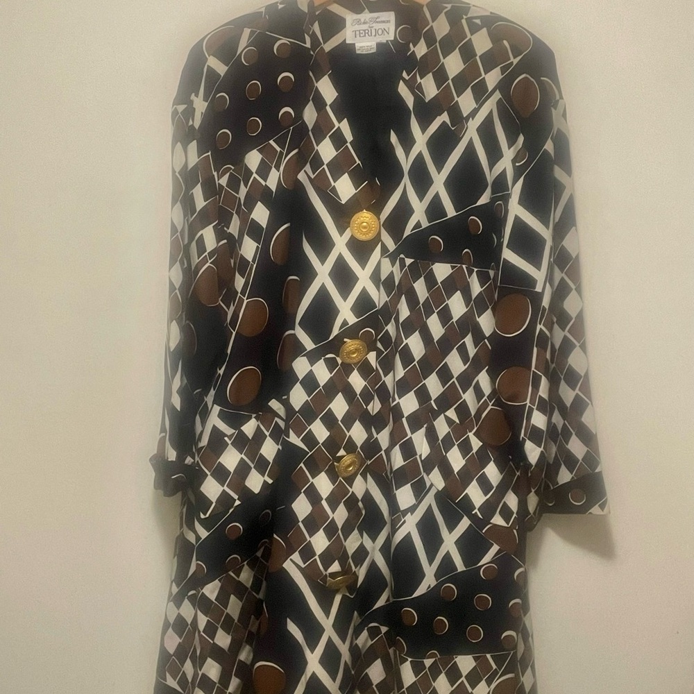 Vintage Teri Jon coat excellent condition Size 8